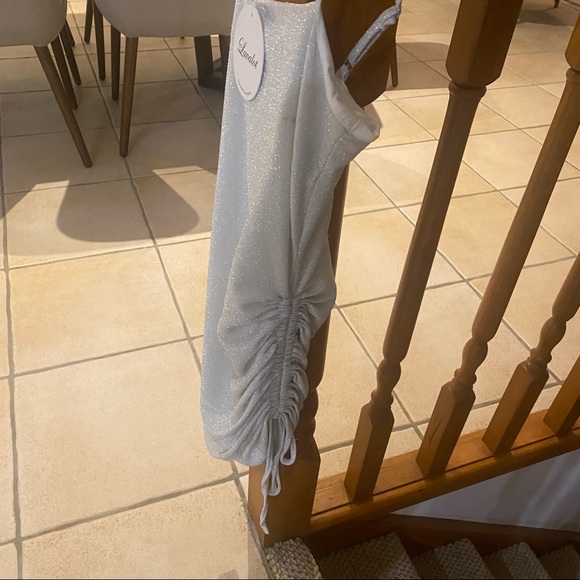 Luvalot dress size 8 silver new with tags - Picture 7 of 7